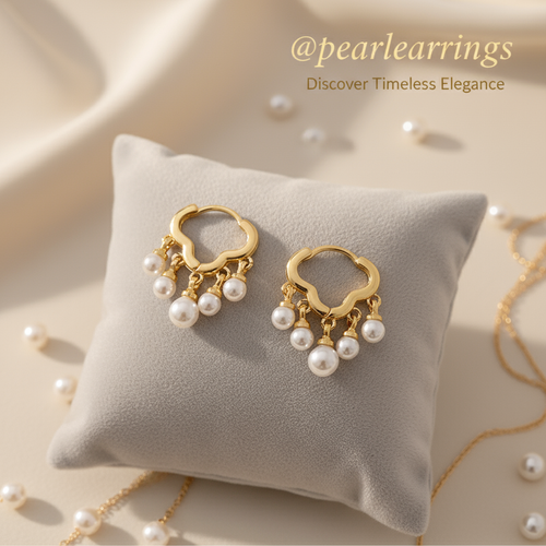 Cloud Pearl Earrings
